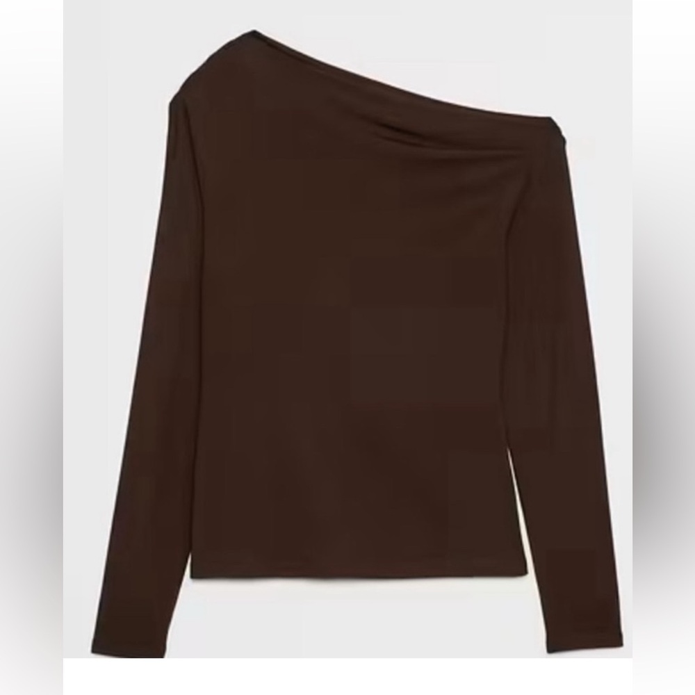 Banana Republic Chocolate Brown Top